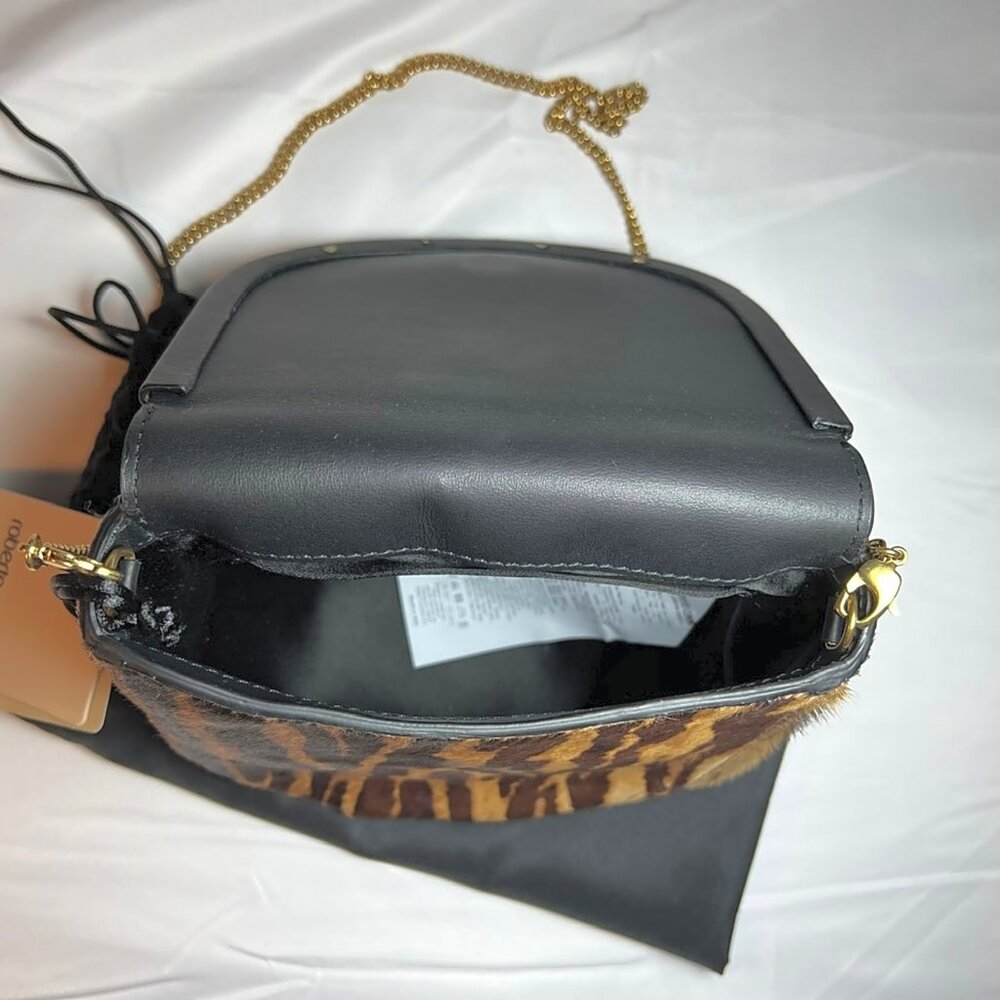 Roberto Cavalli European Collection Calf Hair Shoulder Bag With Deco Hardware - Picture 13 of 13